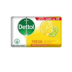 Dettol Lemon Fresh Antibactarial Bar Soap 80g