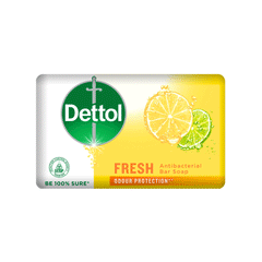Dettol Lemon Frsh Antibactarial Bar Soap 110g