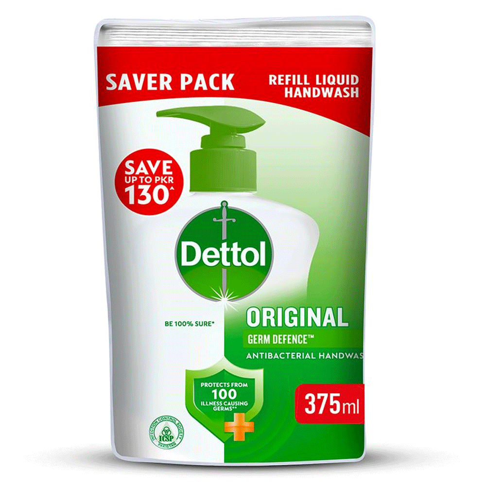 Dettol Original Hand Wash Pouch 375ml