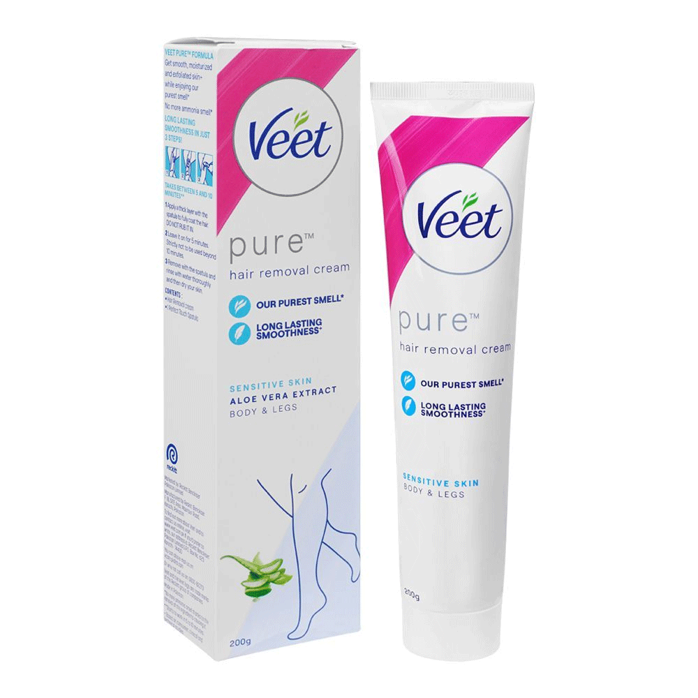 Veet Hair Removel Cream Senstive Skin Aloe Vera Extract 200g