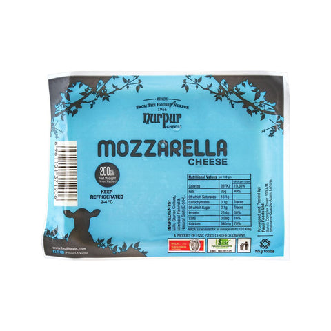 Nurpur Mozzarella Cheese 200g