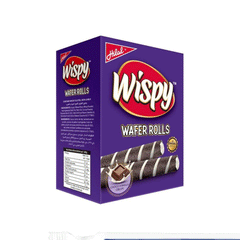 Hilal Wispy Crispy Chocolate & Vanilla Wafer Rolls 2s