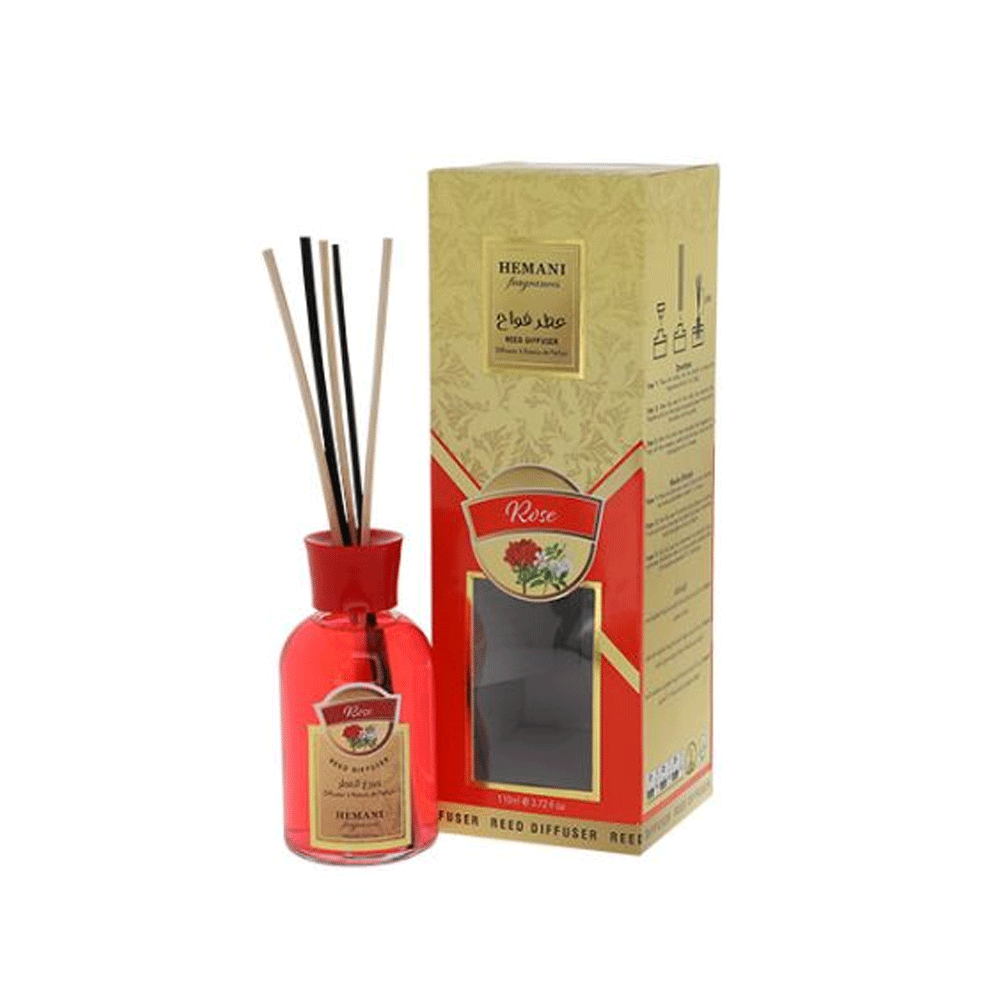 Hemani Rose Reed Diffuser 110ml