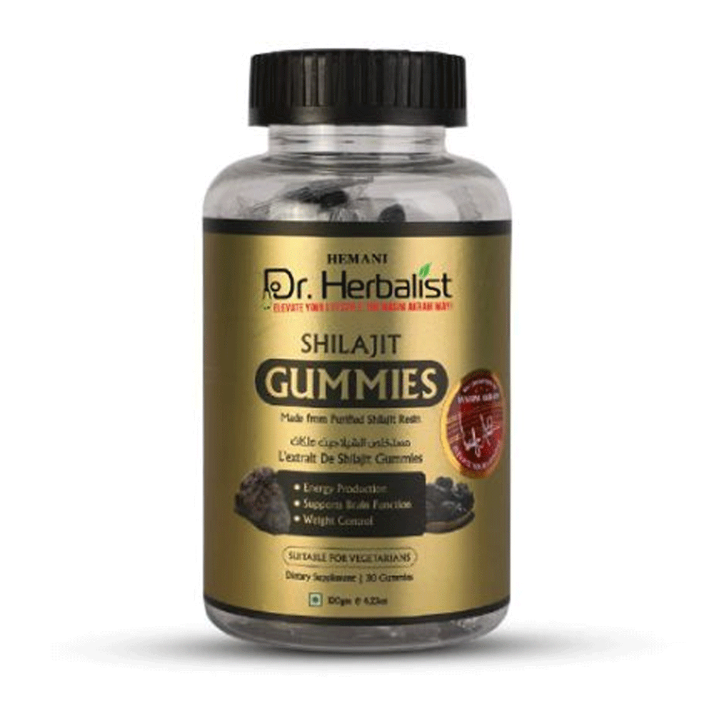 Hemani Dr.Herbalist Shilajit Gummies 30s