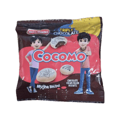 Bisconni Cocomo Triple Chocolate Cream-filled Biscuits 24.2g