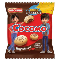 Bisconni Cocomo Triple Chocolate Cream-filled Biscuits 24.2g