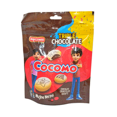 Bisconni Cocomo Tripple Chocolate Cream-filled Biscuits 79.2g