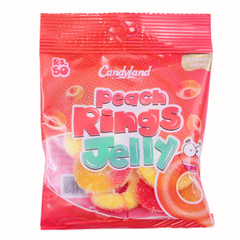Candy Land Peach Rings Jelly 36g