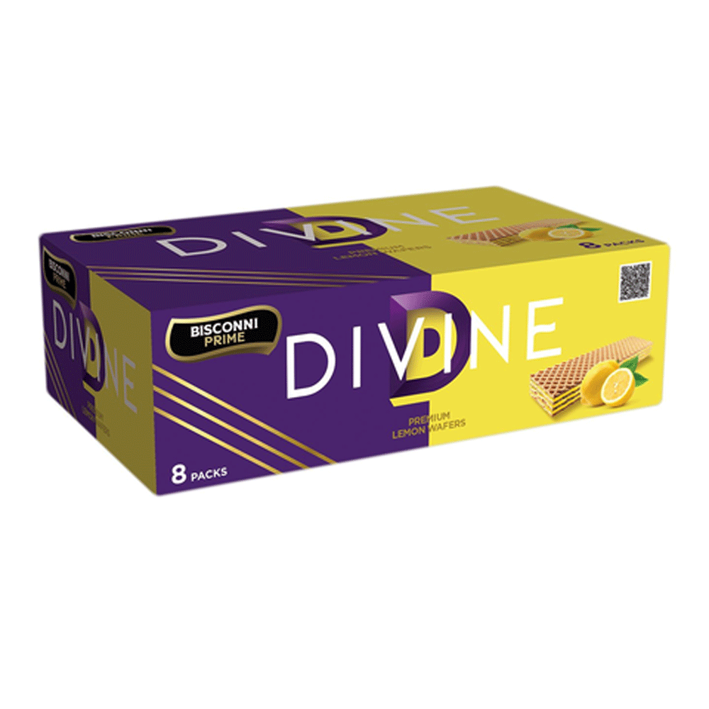 Bisconni Divine Premium Lemon Wafers Rs40