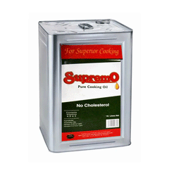 Supremo Cooking Oil Tin 16ltr