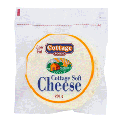 Cottage Foods Low Fat Soft Cottage Cheese 200g