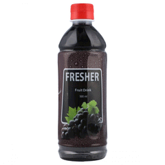 Fresher Red Grape Fruit Drink 500ml Bottle