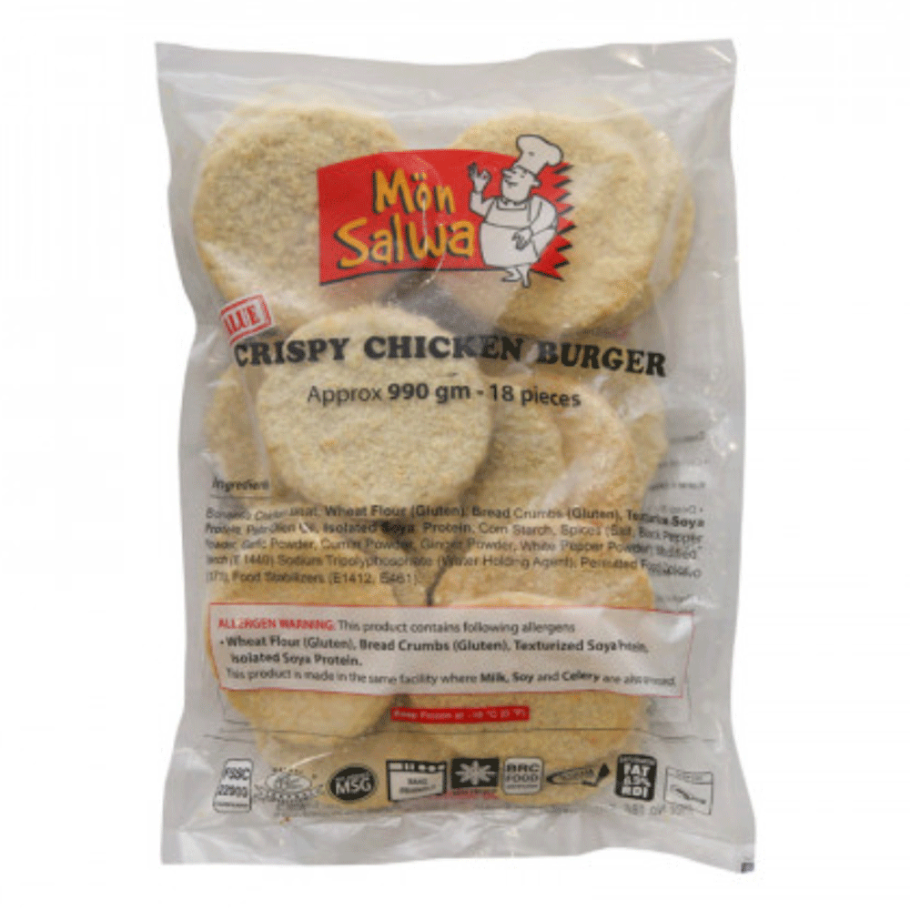 Mon Salwa Crispy Chicken Burger 18s 1000g