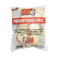 Mon Salwa Promotion Pack Nuggets 1kg 2 Pack Chicken Burger 990gm