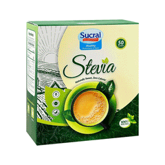 Sucral Healthy Stevia 50 Sachets
