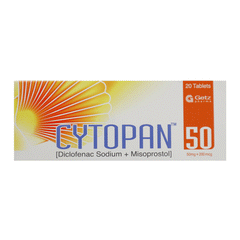 Cytopan 50mg Tab Strip
