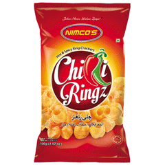 Nimco's Hot & Spicy Chilli Rings 100g