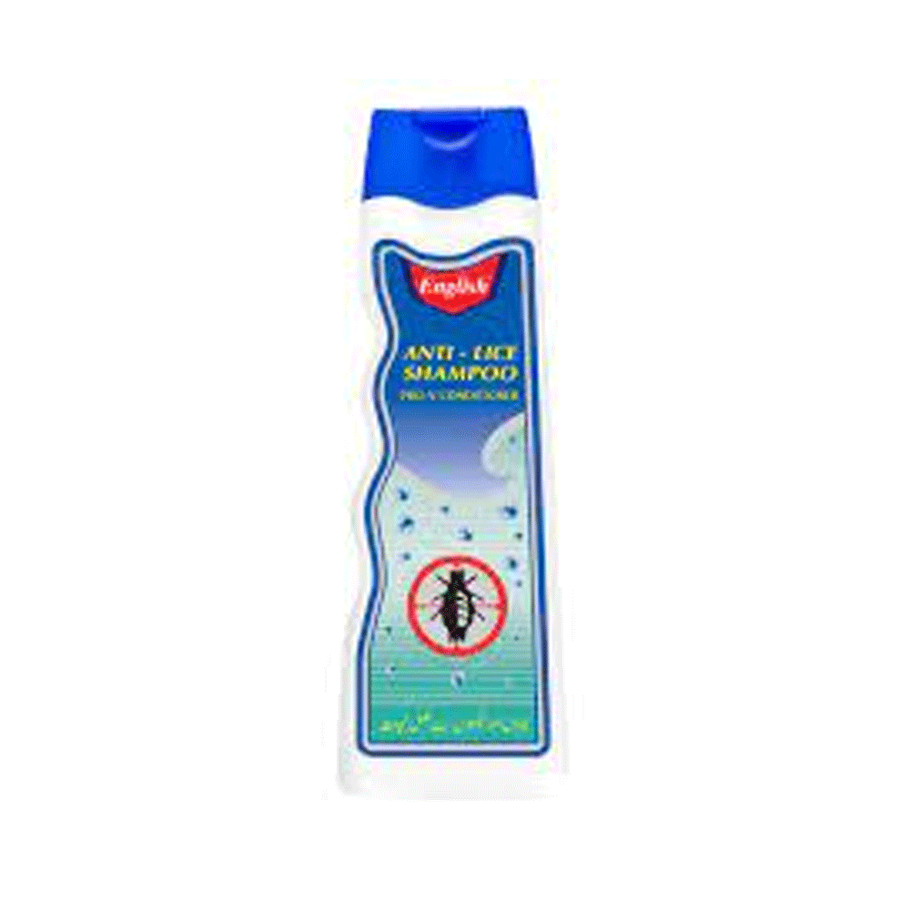 English Shampoo Anti Lice Family Size – Springs Stores (Pvt) Ltd