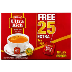 Mezan Ultra Rich Black Tea Bags 125s