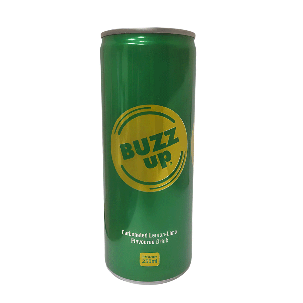 Buzz Up Carbonated Lemon Can 250ml