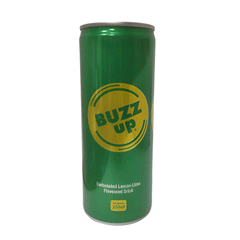 Buzz Up Carbonated Lemon Can 250ml