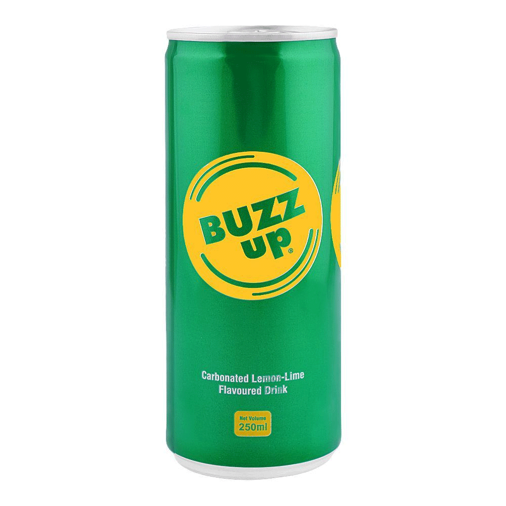 Buzz Up Carbonated Lemon Can 250ml