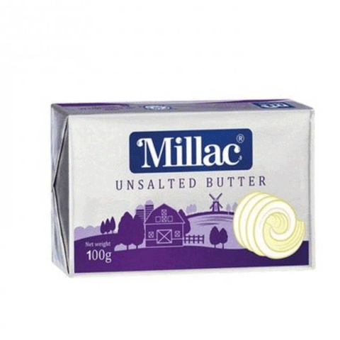 Millac Butter unSalted 100gm