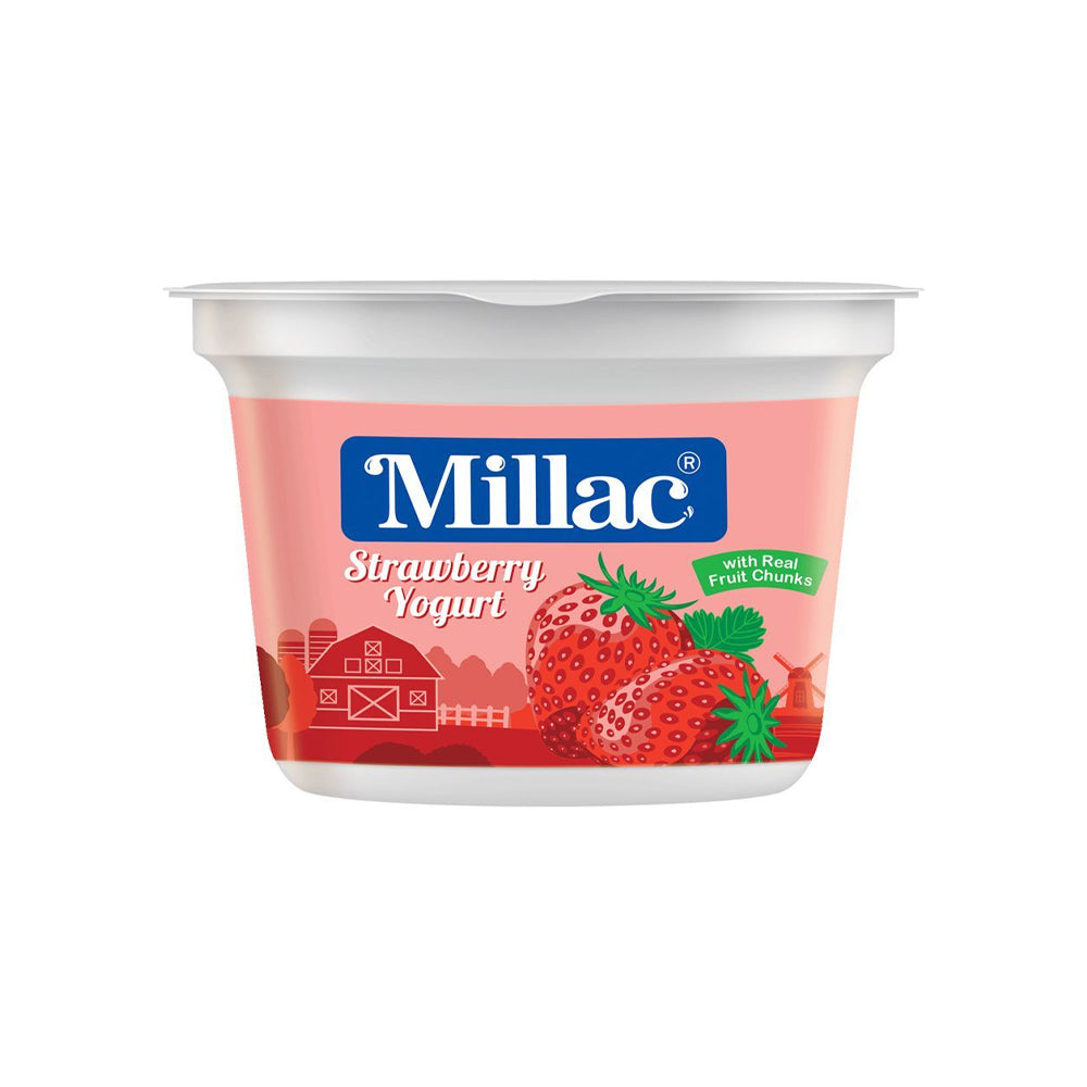 Millac Yogurt Strawberry 100g