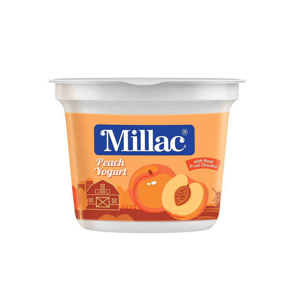 Millac Peach Yogurt 250g