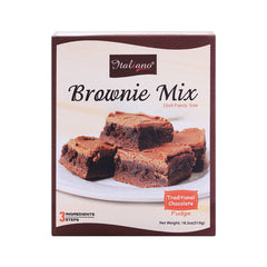 Italiano Brownie Mix - Traditional Chocolate Fudge 519g