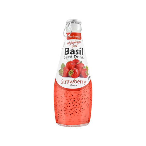 Italiano Cool Basil Seed Drink Strawberry 290ml