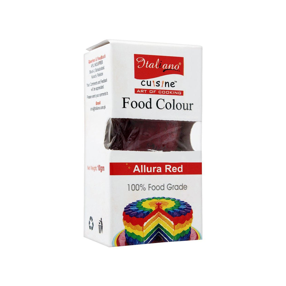 Italiano Food Colour Allura Red 10g