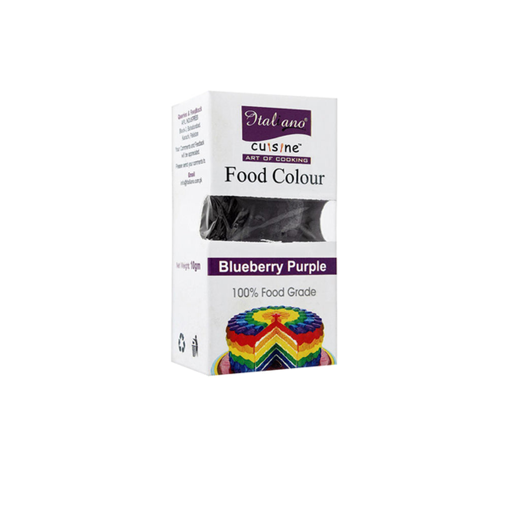 Italiano Food Colour Blueberry Purple 10g
