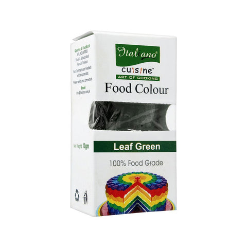 Italiano Food Colour Leaf Green 10g