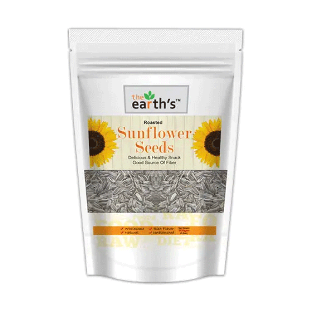 The Earth's Roasted Sunflower Seeds 100g