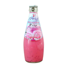 Italiano Basil Seeds Drink Rose 290ml