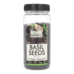 The Earth's Basil Seeds Jar 500g