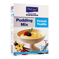 Italiano French Vanilla Pudding Mix 90g