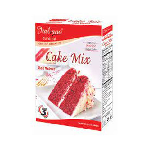 Italiano Cake Mix Red Velvet 430g
