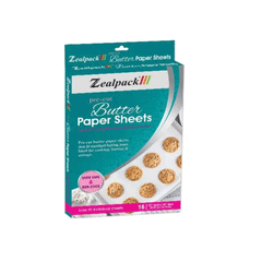 Zealpack Butter Paper Sheets 16s