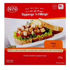 K&n's Tikka Toppingz'n Fillingz 650g