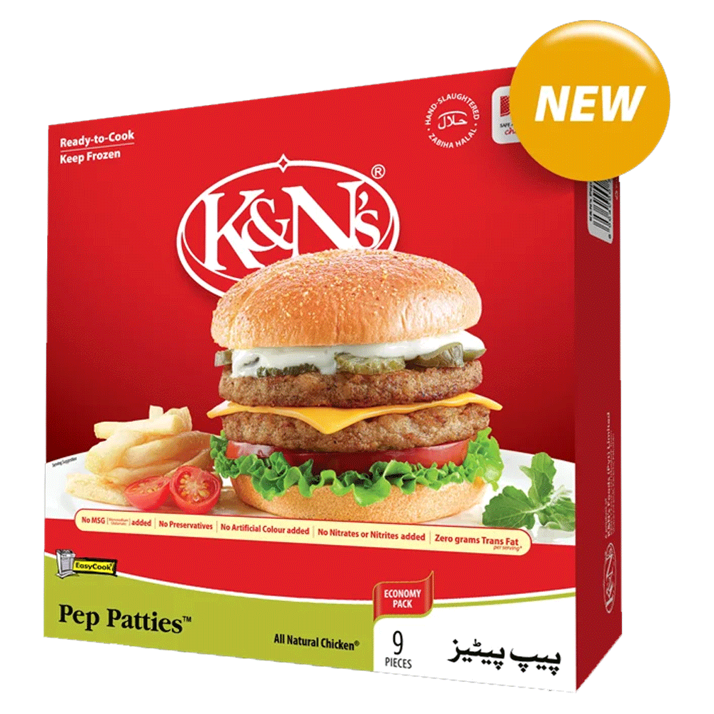 K&N's Pep Patties 375g
