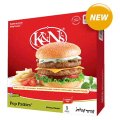 K&N's Pep Patties 375g
