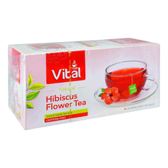 Vital Hibiscus Flower Tea Bags 30`s