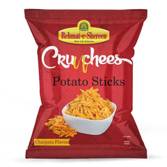 Rehmat-e-shereen Crunchees Potato Sticks Chatpata Flavour 80g