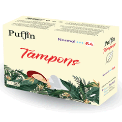 Puffin Tampons Normal 64s