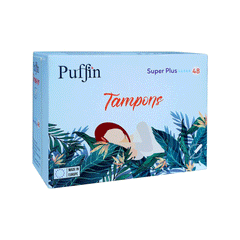 Puffin Tampons Super Plus 48s