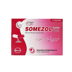 Somezol 20mg Cap 7s Strip