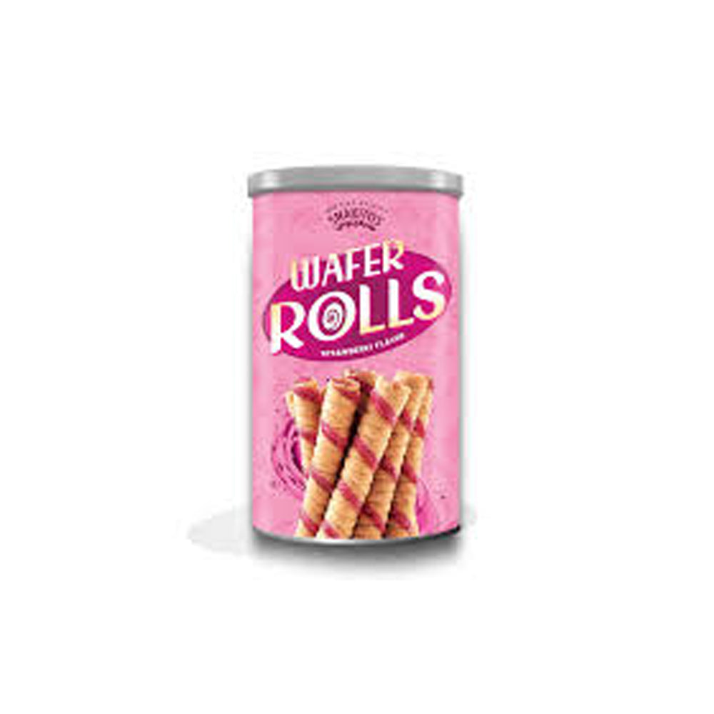 Snakitos Wafer Rolls Strawberry 80g
