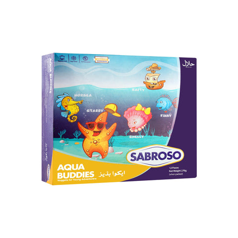 Sabroso Aqua Buddies Nuggets 12s 270g